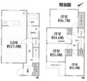 子母口富士見台54-39　新築一戸建 -間取り図