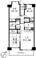 新規物件　メイツ武蔵小杉富士見台 -間取り図