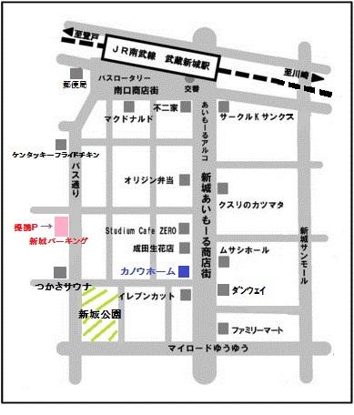アクセスマップ